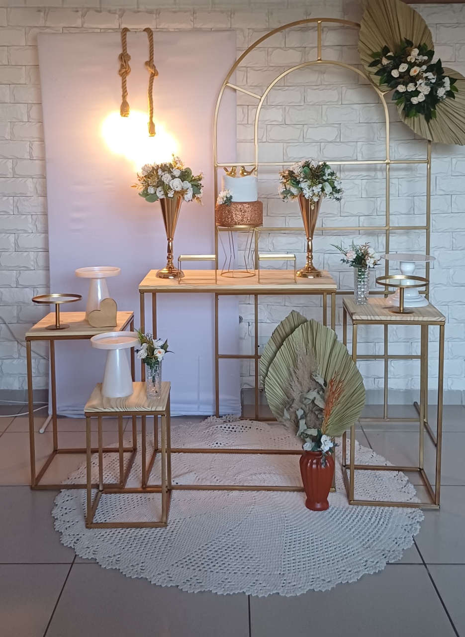 Amor Dourado - Kit Pegue E Monte - Luci_rodrigues_decorações