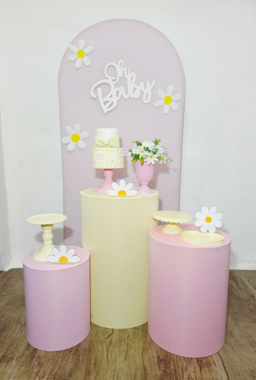 Margaridas Baby - Kit Pegue E Monte - Luci_rodrigues_decorações