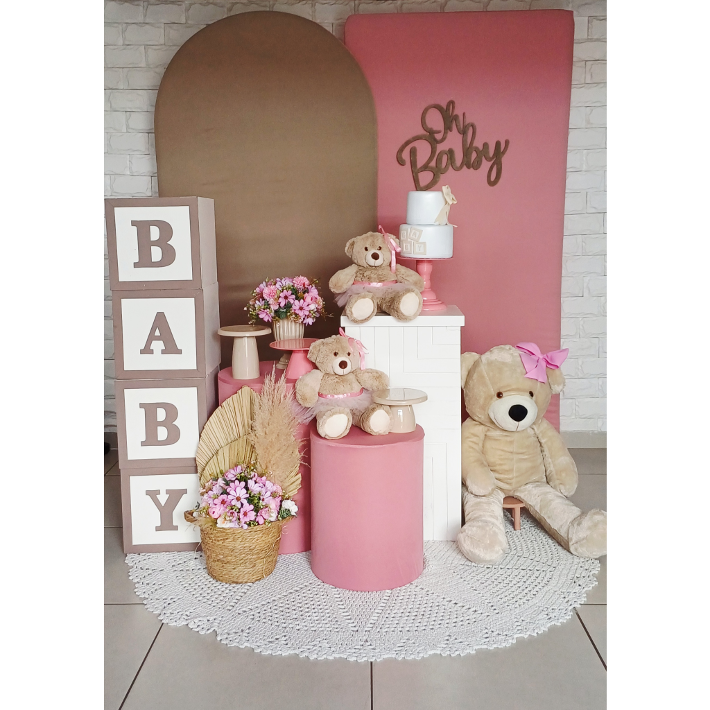 Ursinhas Delicadas - Kit Pegue E Monte - Luci_rodrigues_decorações