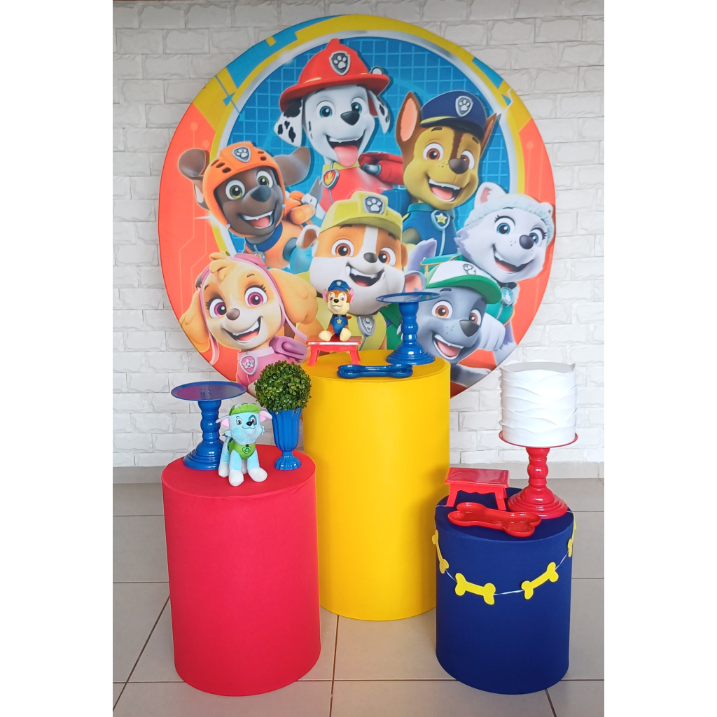 Patrulha Canina - Kit Pegue E Monte - Luci_rodrigues_decorações