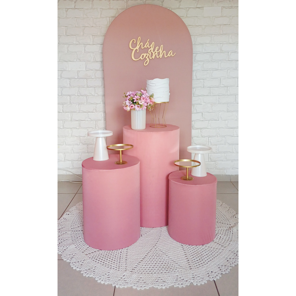 Chá de Cozinha Rosê - Luci_rodrigues_decorações