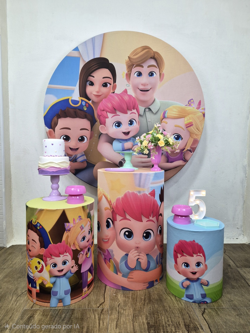 Bebê Finn - Kit Pegue E Monte Classic - Luci_rodrigues_decorações