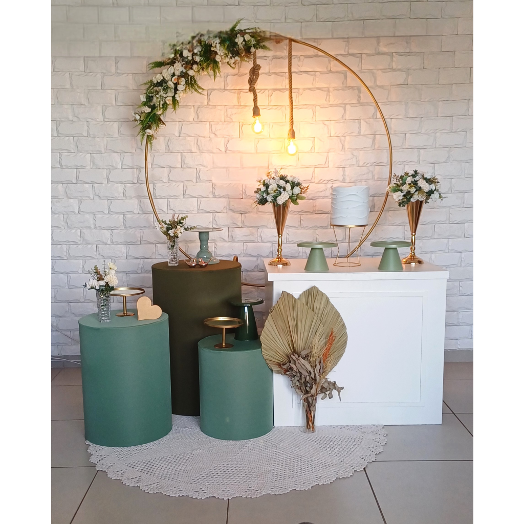Casamento Tons de Verde - Luci_rodrigues_decorações