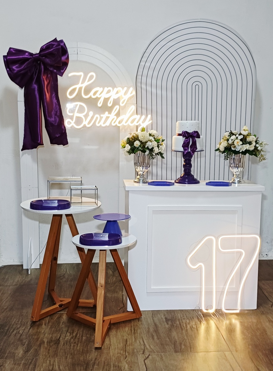 Laços Roxo - Kit Pegue E Monte - Luci_rodrigues_decorações