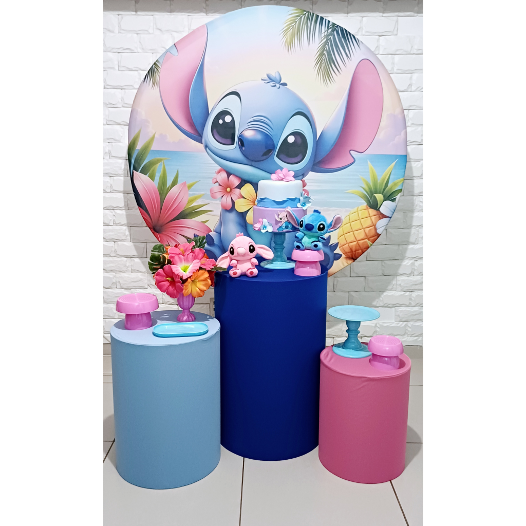 Stitch - Kit Pegue E Monte - Luci_rodrigues_decorações