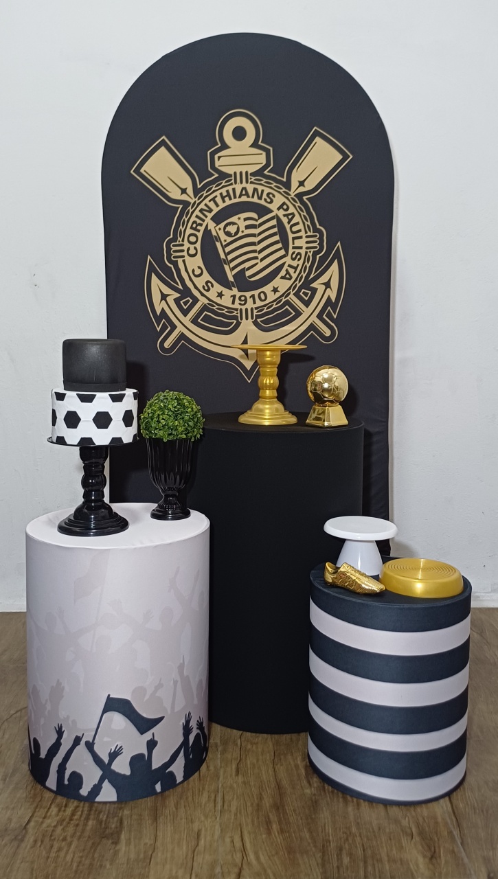 Corinthians - Kit Pegue E Monte - Luci_rodrigues_decorações