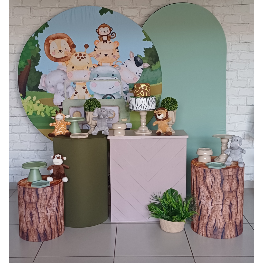 Safari - Kit Pegue E Monte - Luci_rodrigues_decorações