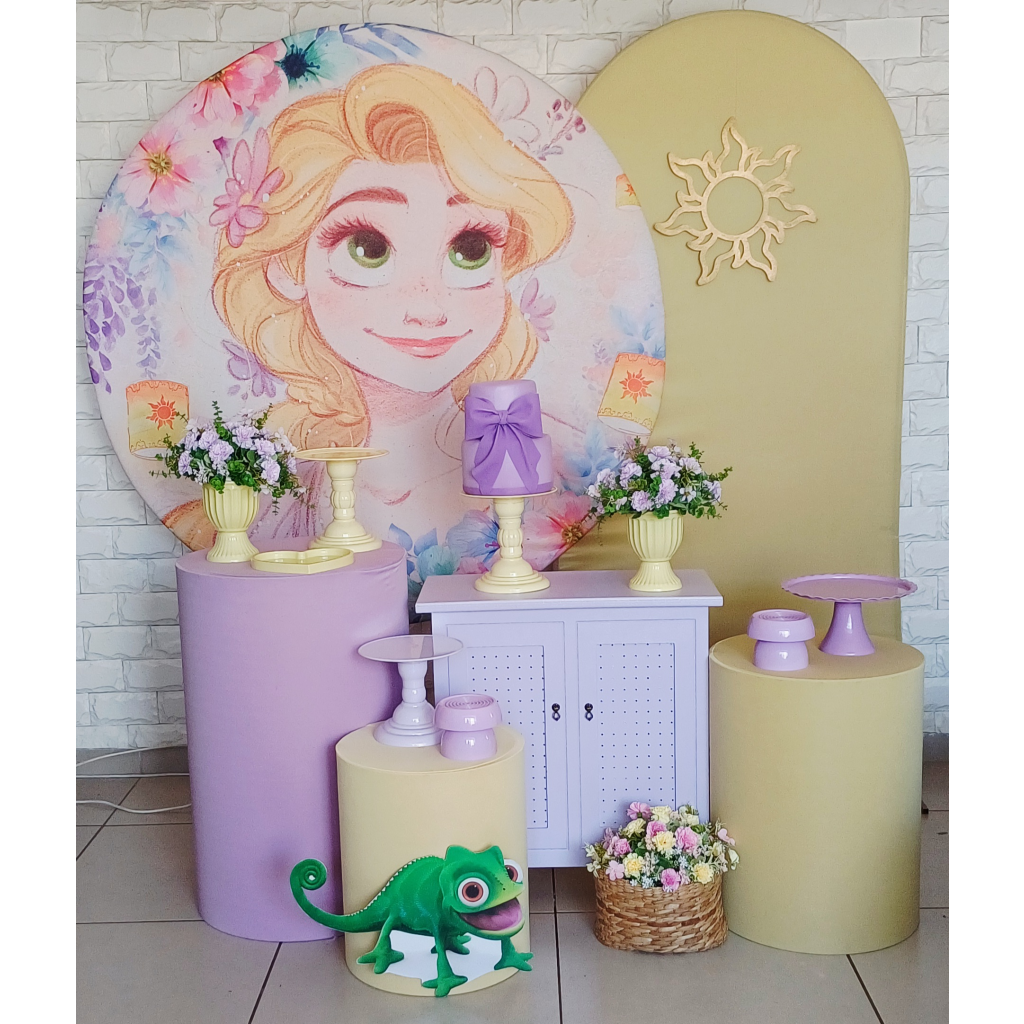 Rapunzel Kit Pegue E Monte - Luci_rodrigues_decorações