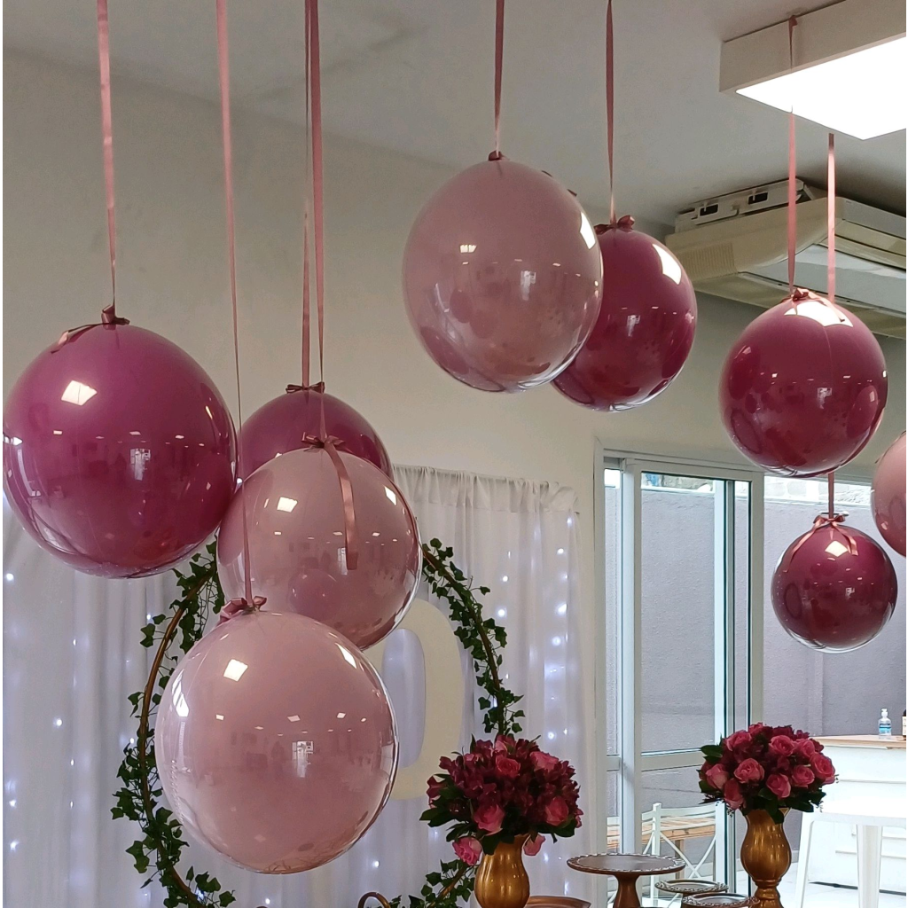Balão Encapsulado Para Pendurar No Teto - Luci_rodrigues_decorações