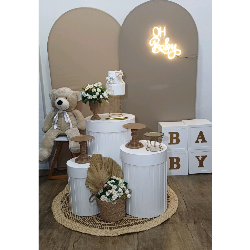 Oh Baby Neutro - Kit Pegue E Monte - Luci_rodrigues_decorações