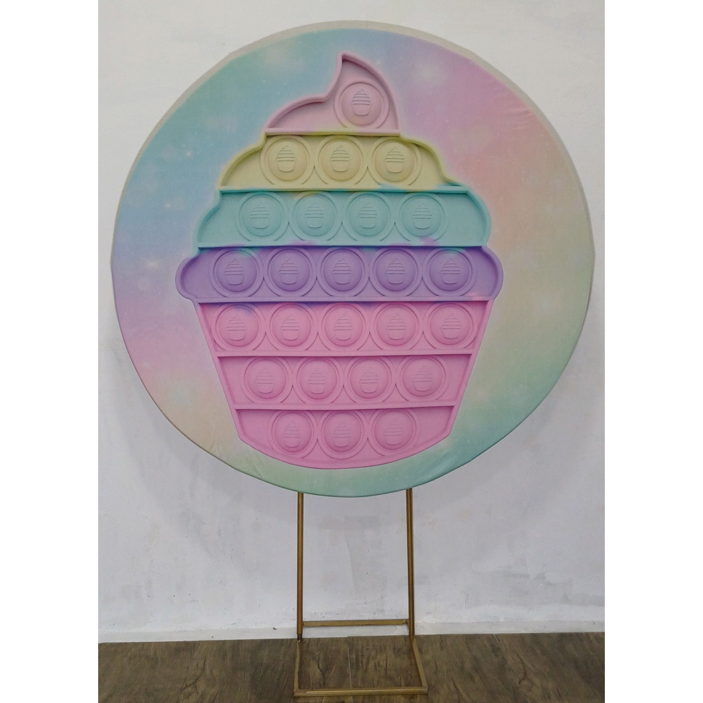 Pop It - Painel Redondo - Luci_rodrigues_decorações