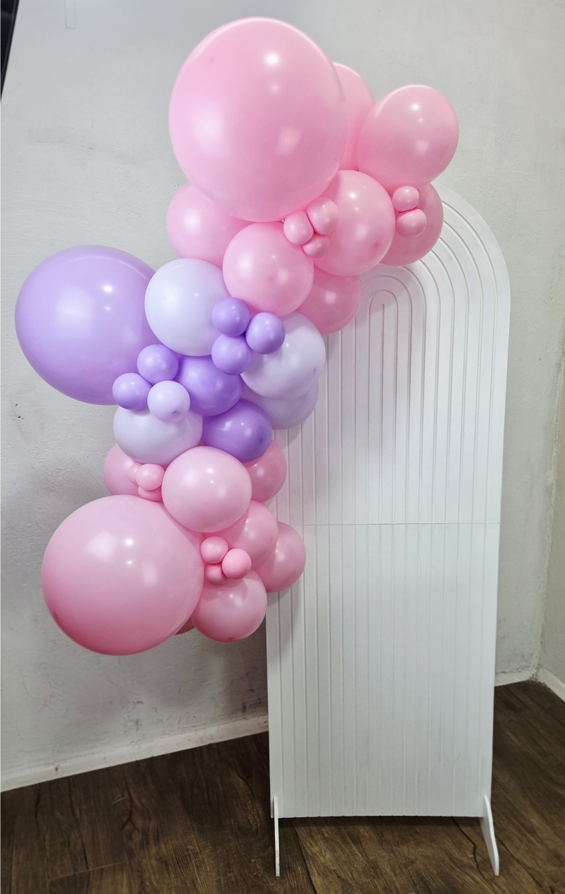 Arco de Balões 1,5 Mts - Cores Simples - Luci_rodrigues_decorações