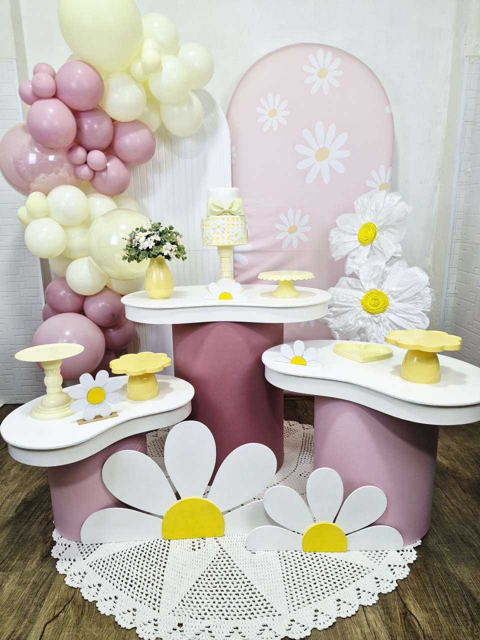 Margaridas Moderninhas - Kit Pegue E Monte - Luci_rodrigues_decorações