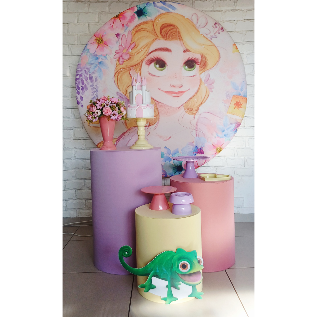 Rapunzel Kit Pegue E Monte - Luci_rodrigues_decorações