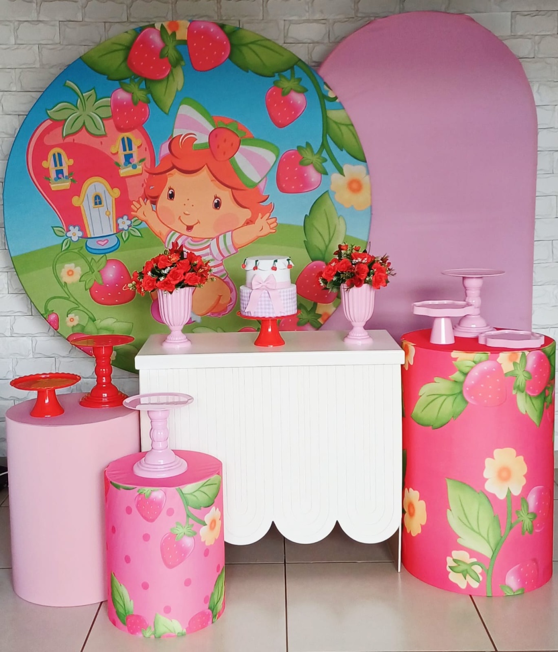 Moranguinho Baby - Kit Pegue E Monte - Luci_rodrigues_decorações
