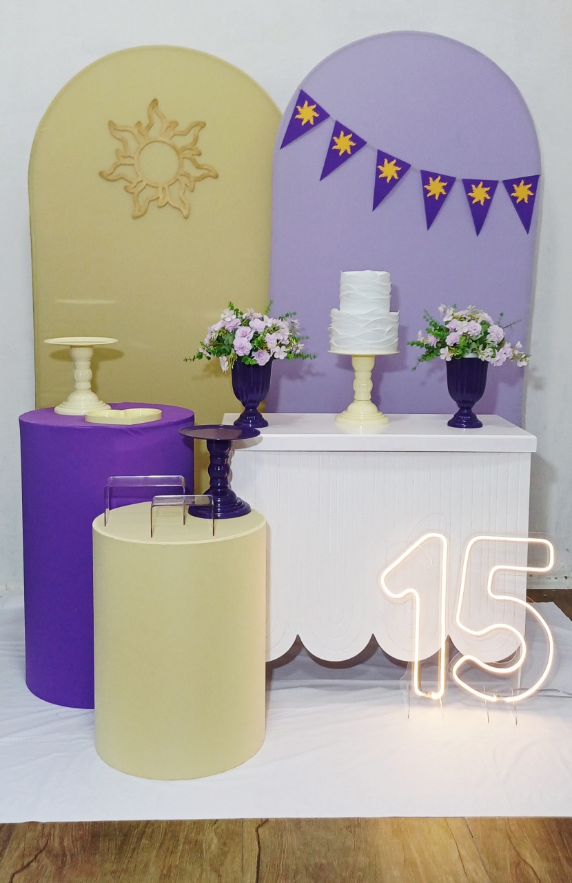 Rapunzel - Kit Pegue E Monte - Luci_rodrigues_decorações