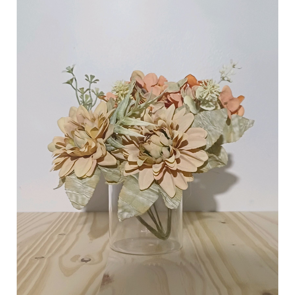Arranjo Flor Envelhecida - Laranja - Luci_rodrigues_decorações
