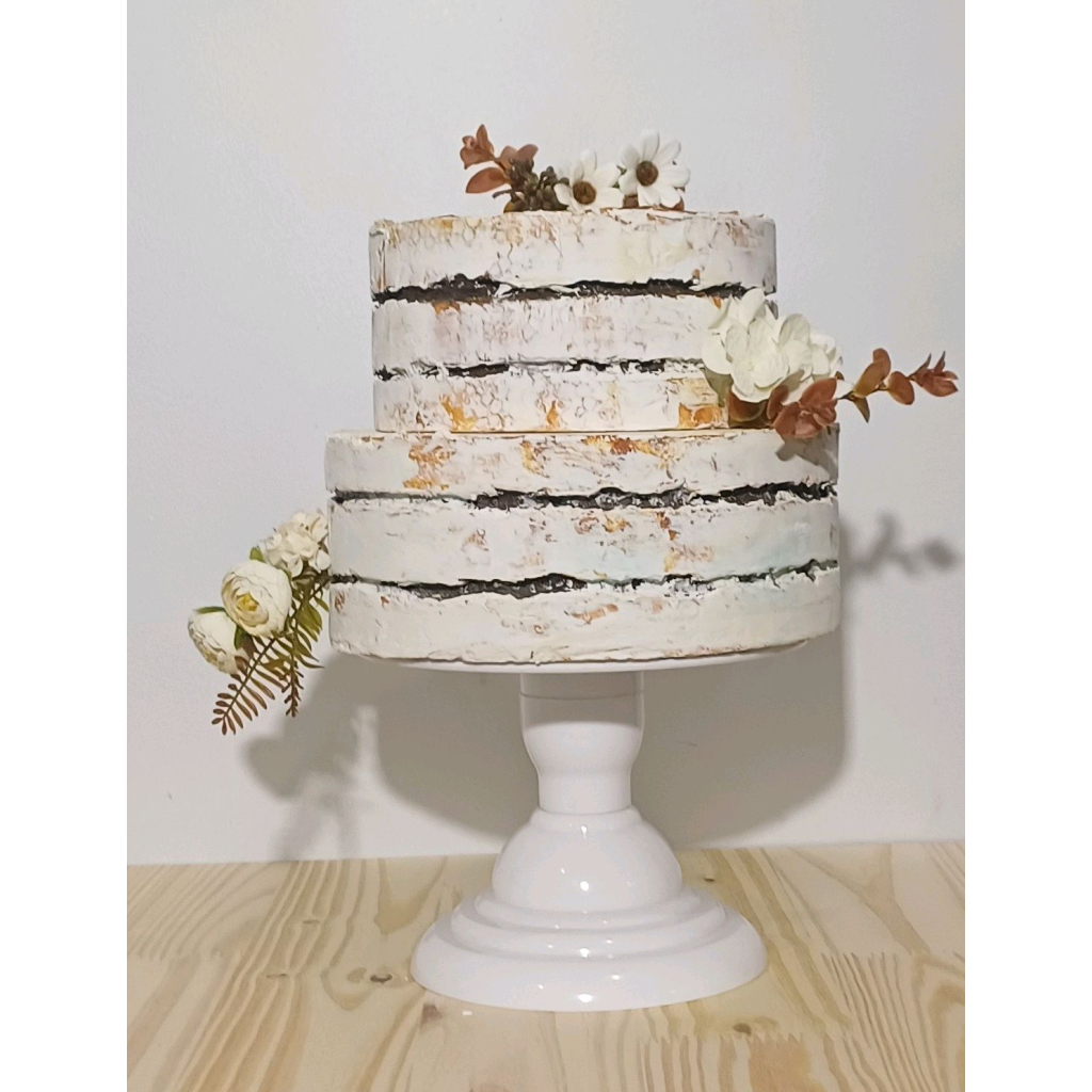 Bolo Nacked Cake - Branco - Luci_rodrigues_decorações