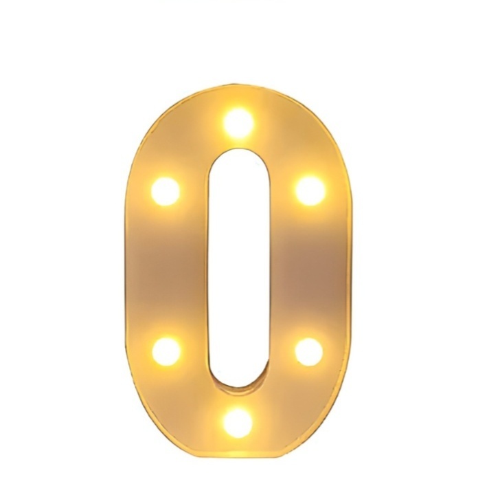 Led de Mesa N° 0 - 21 Cm - Luci_rodrigues_decorações