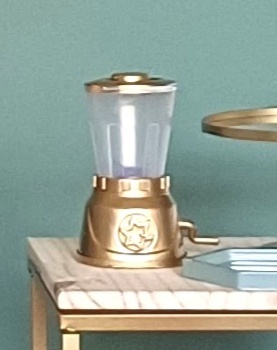 Liquidificador Brinquedo - Dourado - Luci_rodrigues_decorações