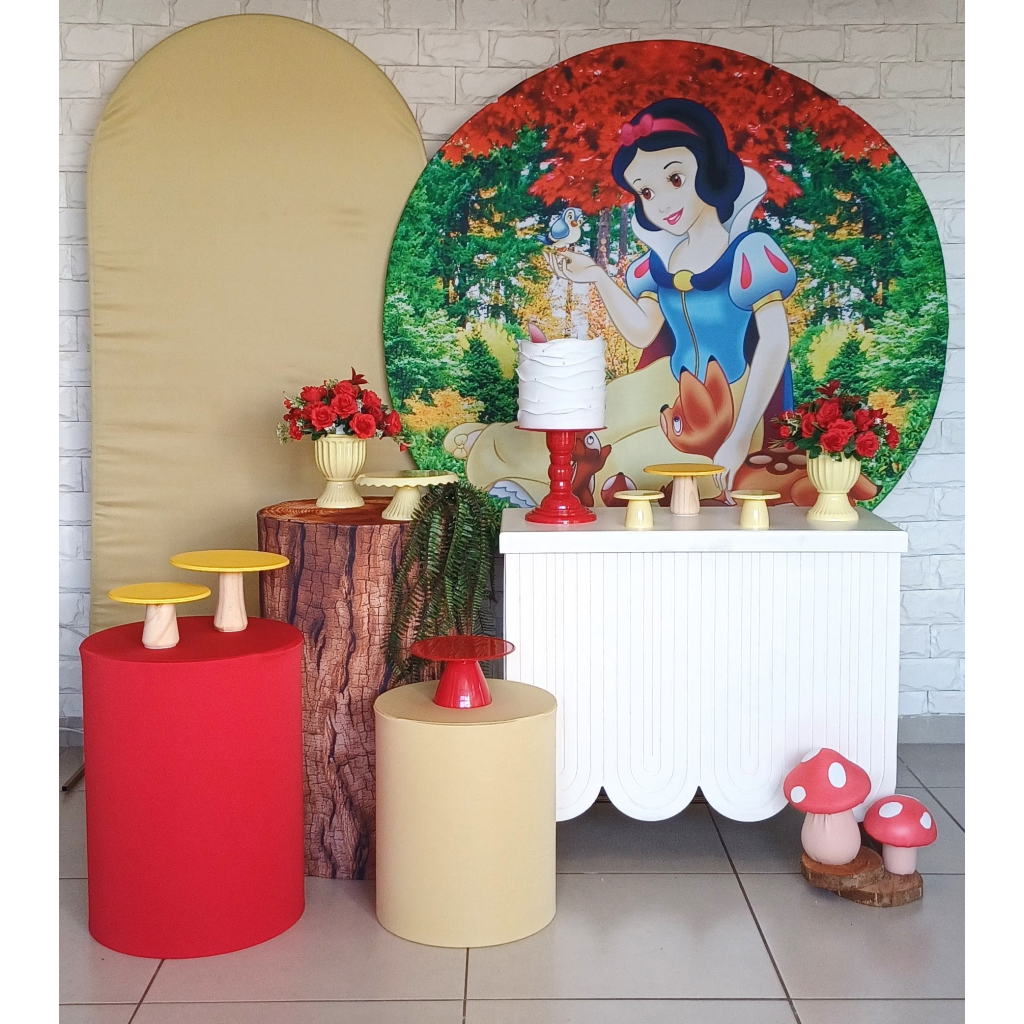 Branca de Neve - Kit Pegue E Monte - Luci_rodrigues_decorações