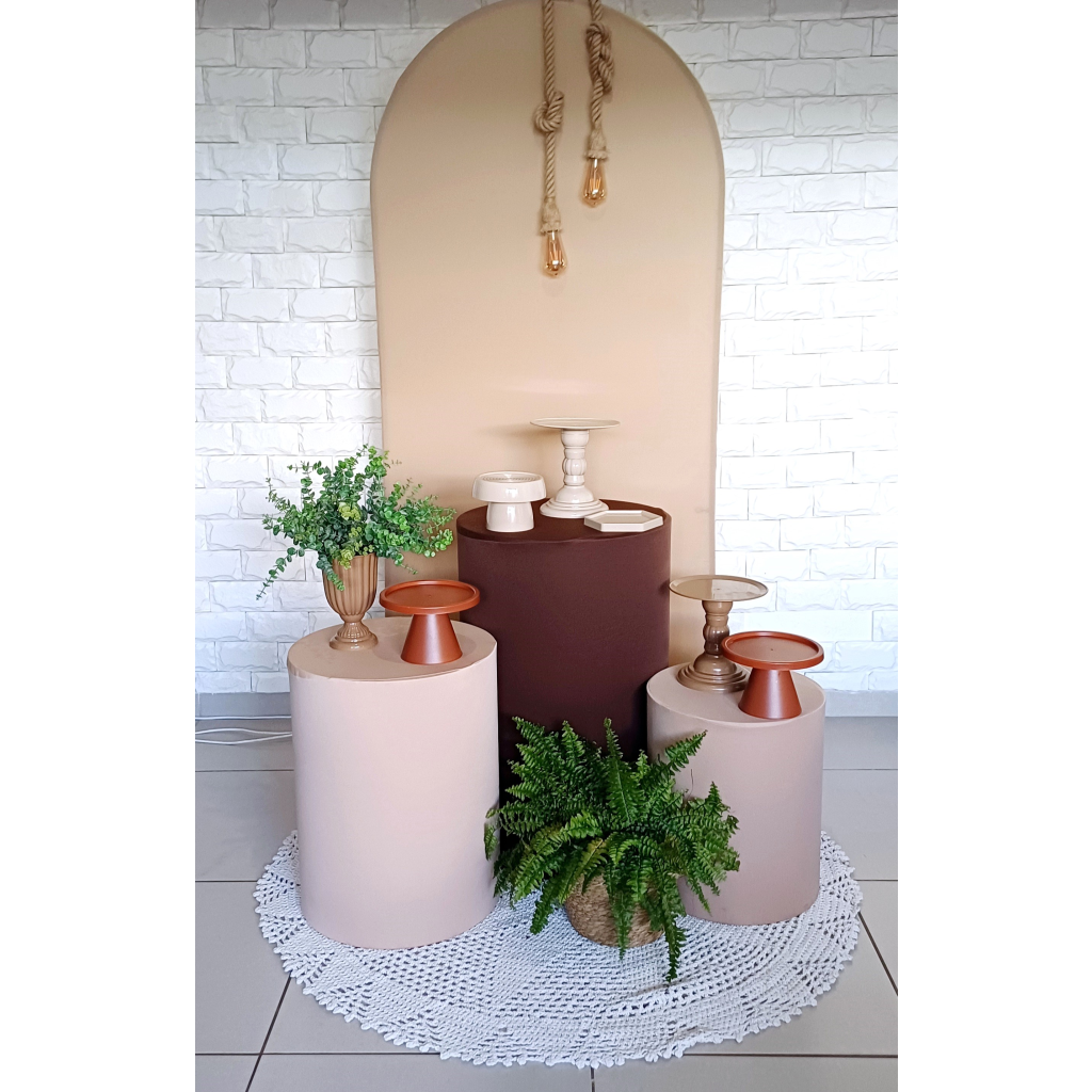Bege - Kit Pegue E Monte V - Luci_rodrigues_decorações