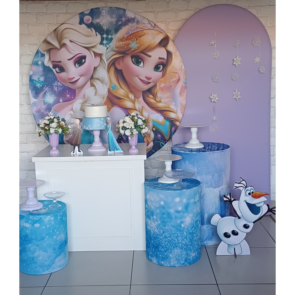 Frozen - Kit Pegue E Monte - Luci_rodrigues_decorações