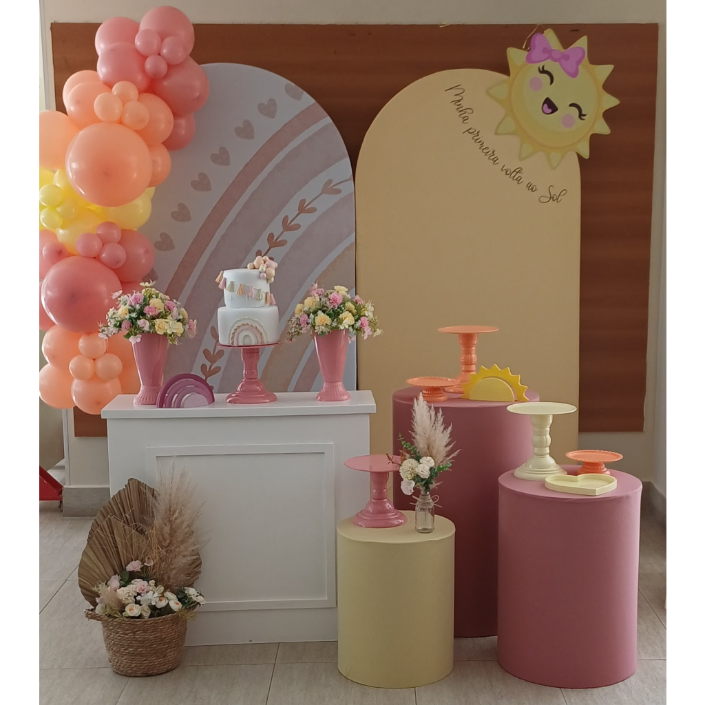 Primeira Volta Ao Sol - Kit Pegue E Monte - Luci_rodrigues_decorações