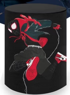 Homem Aranha Miles Morales - Capa de Cilindro G - Luci_rodrigues_decorações