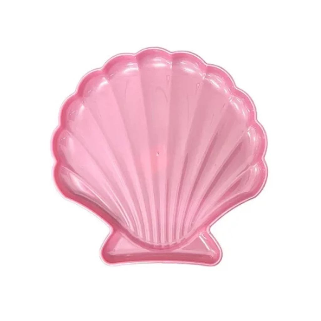 Bandeja Concha - Rosa Gloss - Luci_rodrigues_decorações