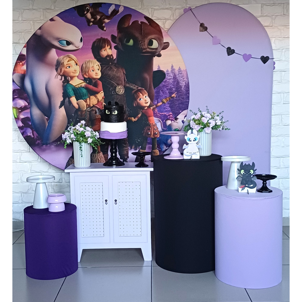 Como Treinar Seu Dragão - Kit Pegue E Monte - Luci_rodrigues_decorações