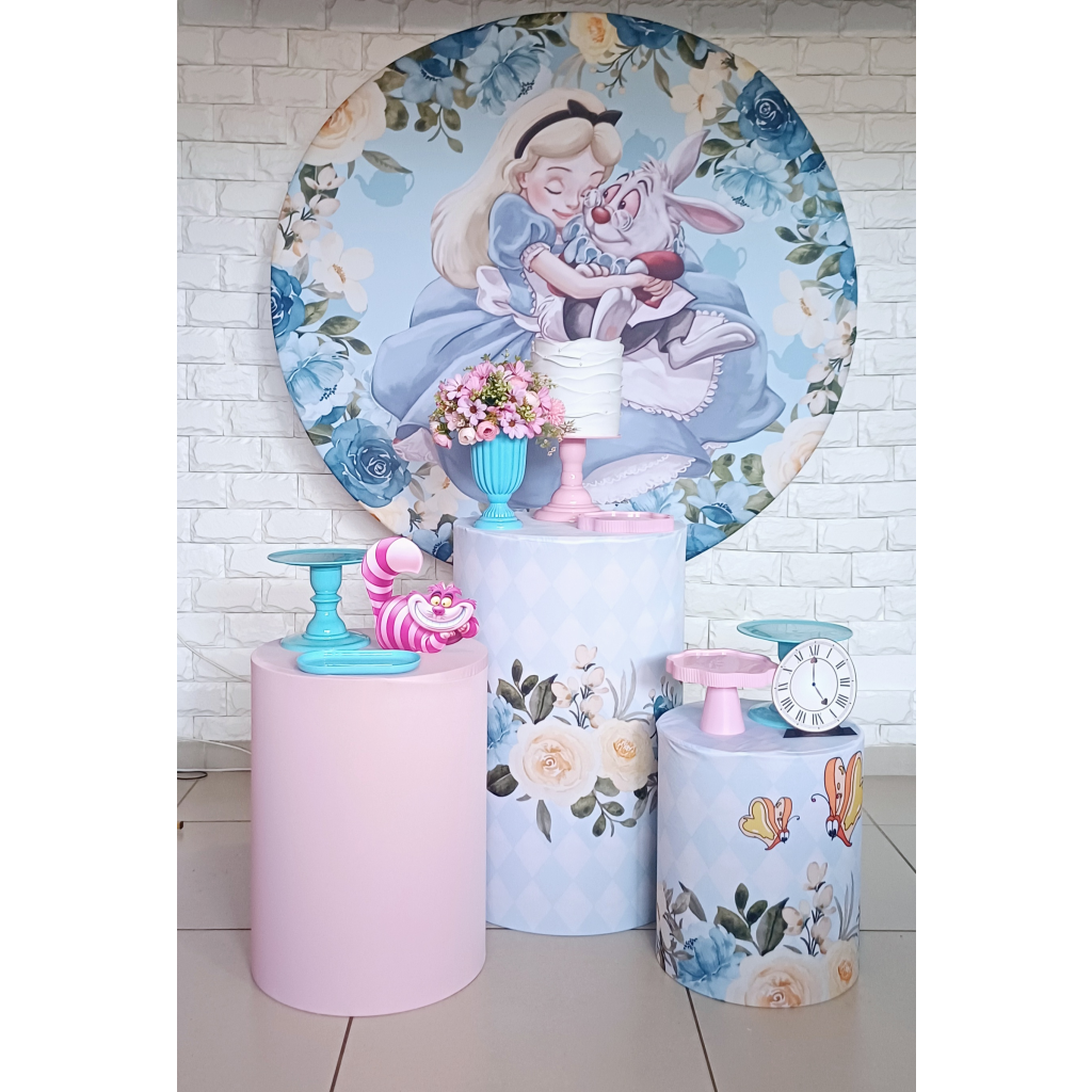 Alice No Pais das Maravilhas - Kit Pegue E Monte - Luci_rodrigues_decorações