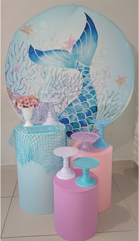 Sereia - Kit Pegue E Monte - Luci_rodrigues_decorações