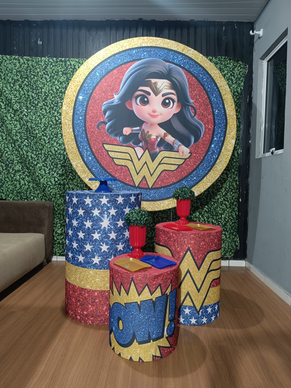 Kit Bronze - Mulher Maravilha - Encanto e Festas