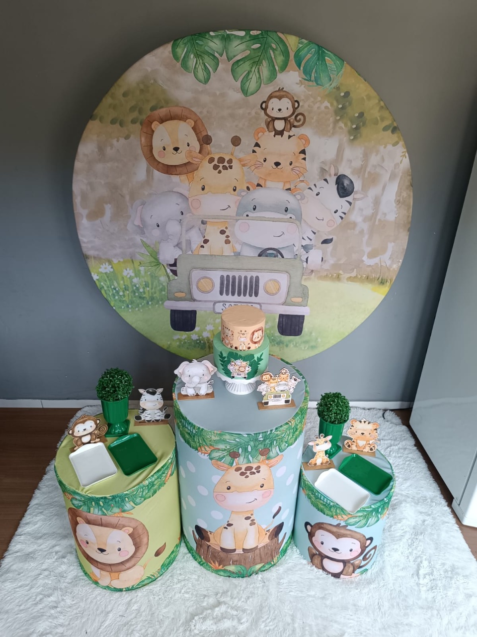 Kit Ouro - Safari - Encanto e Festas