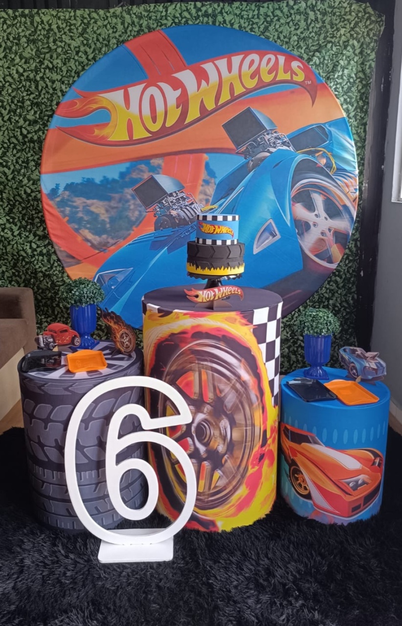 Kit Ouro - Hotwheels - Encanto e Festas