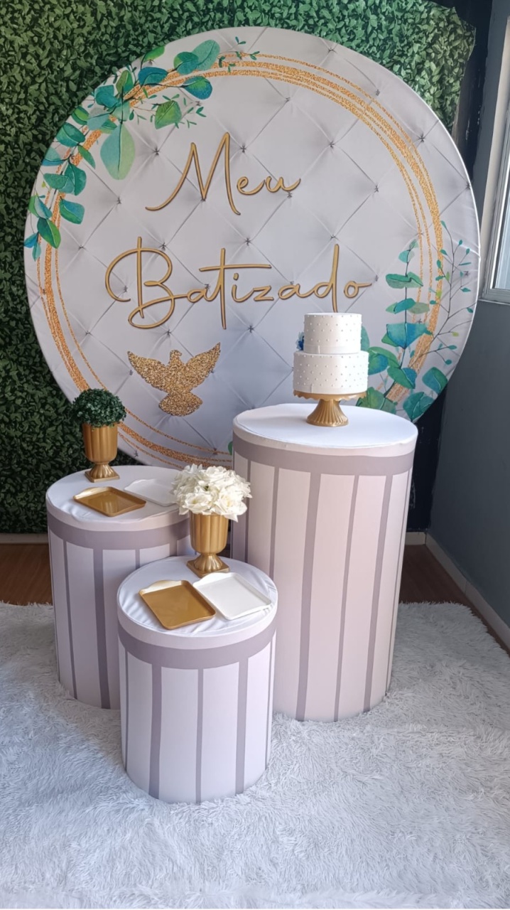 Kit Ouro - Batizado - Encanto e Festas