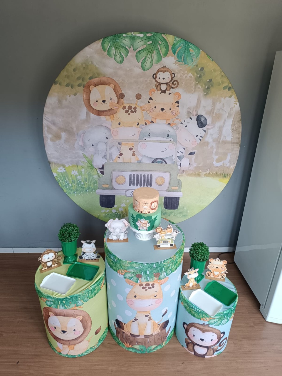 Kit Prata - Safari - Encanto e Festas