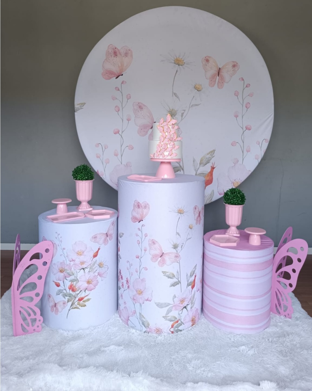 Kit Ouro - Borboletas - Encanto e Festas