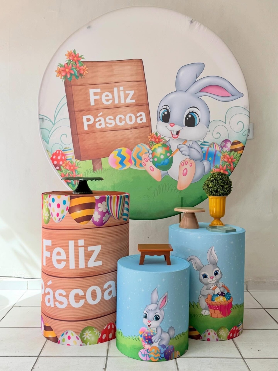 Pascoa - festa facil
