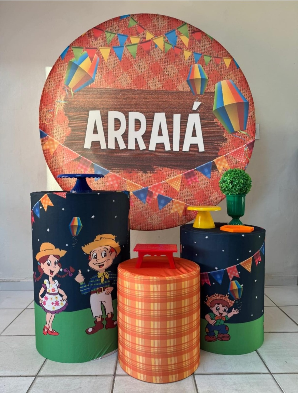 Arraiá - festa facil