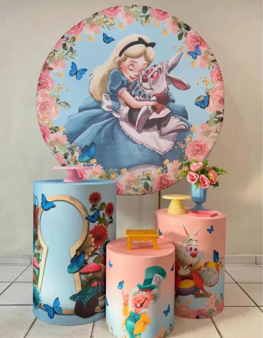 Alice No Pais das Maravilhas  - festa facil
