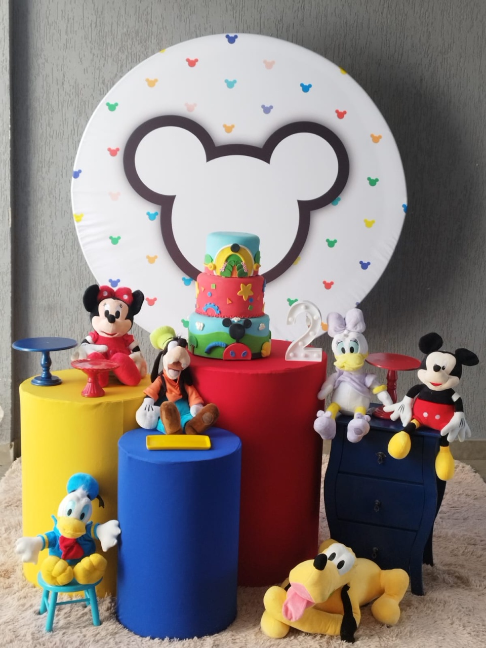 Turma Do Mickey Baby - Encantada Festas e Locações 