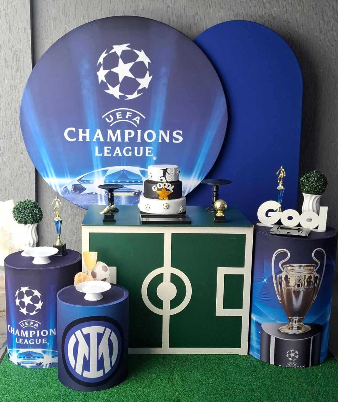 Futebol Champions League 2 - Encantada Festas e Locações 