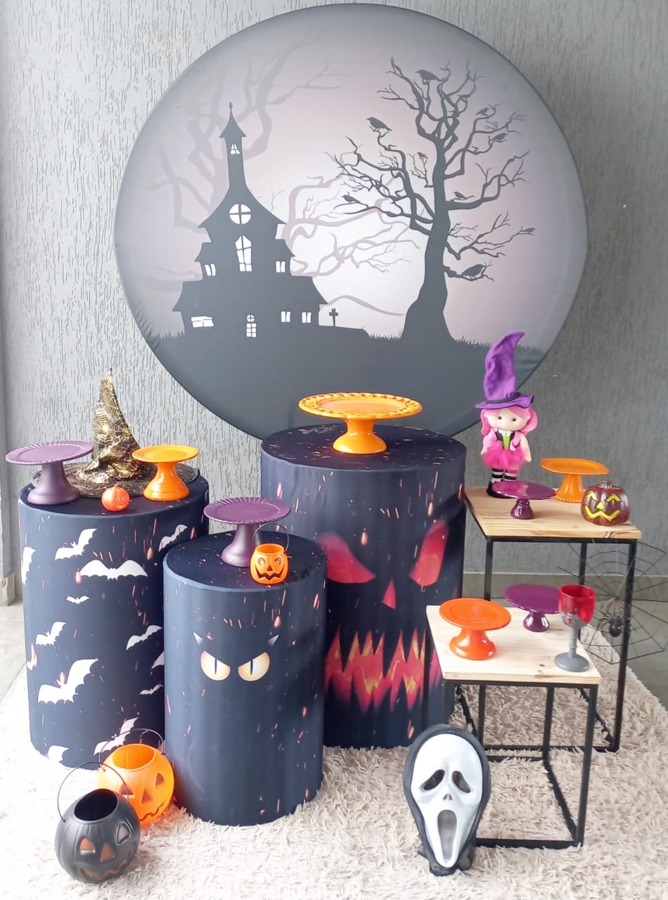 Halloween Preto - Encantada Festas e Locações 