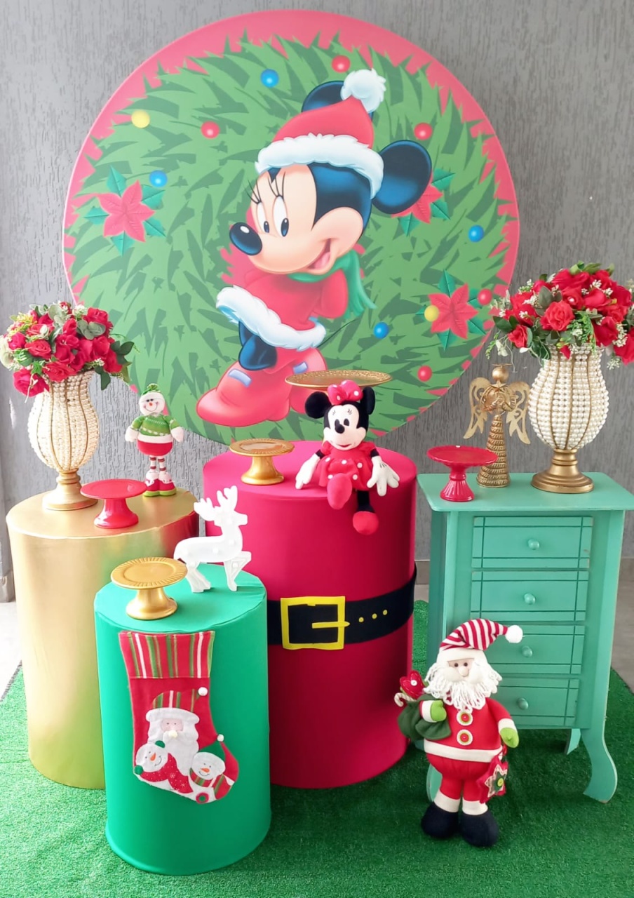 Minnie Natal - Encantada Festas e Locações 