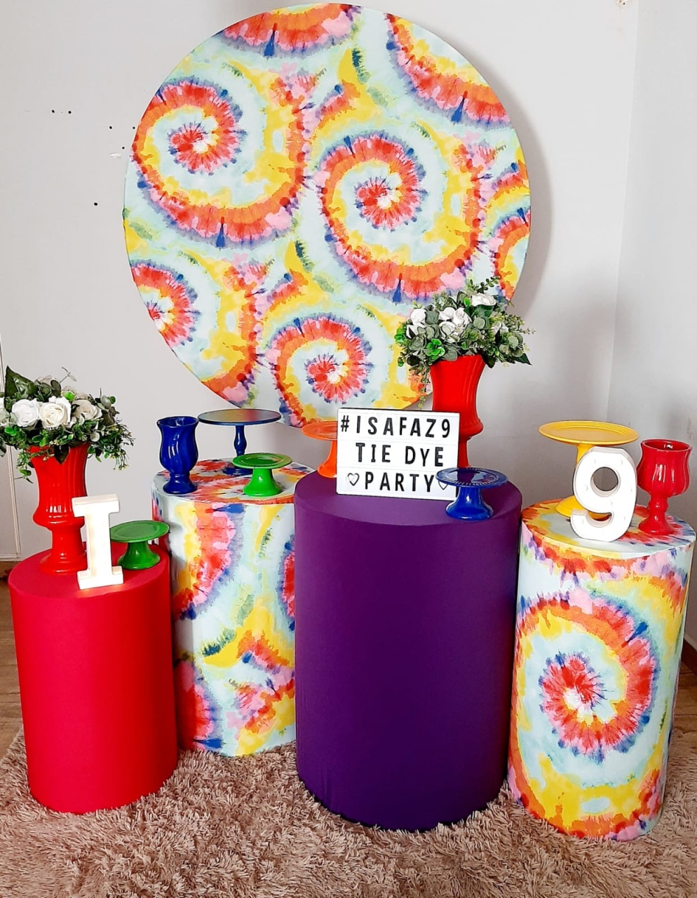 Tie Dye - Encantada Festas e Locações 