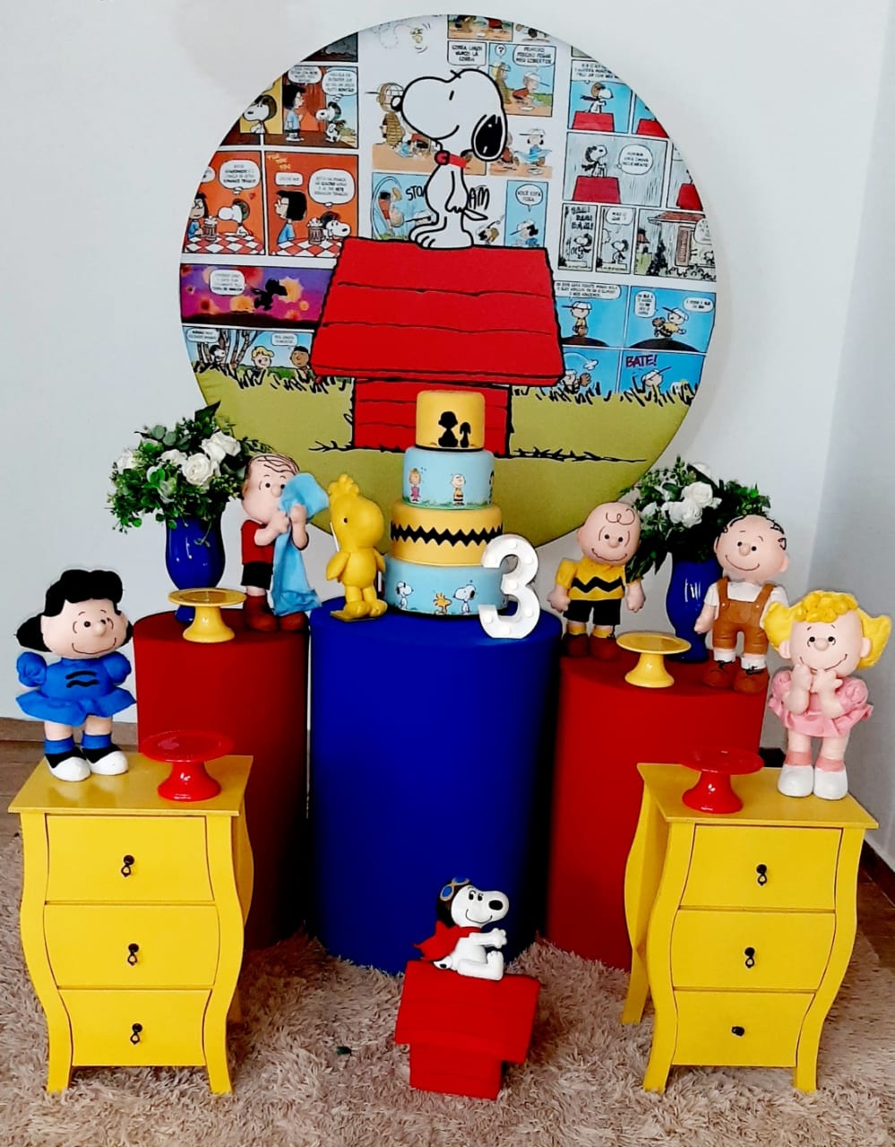 Snoopy - Encantada Festas e Locações 