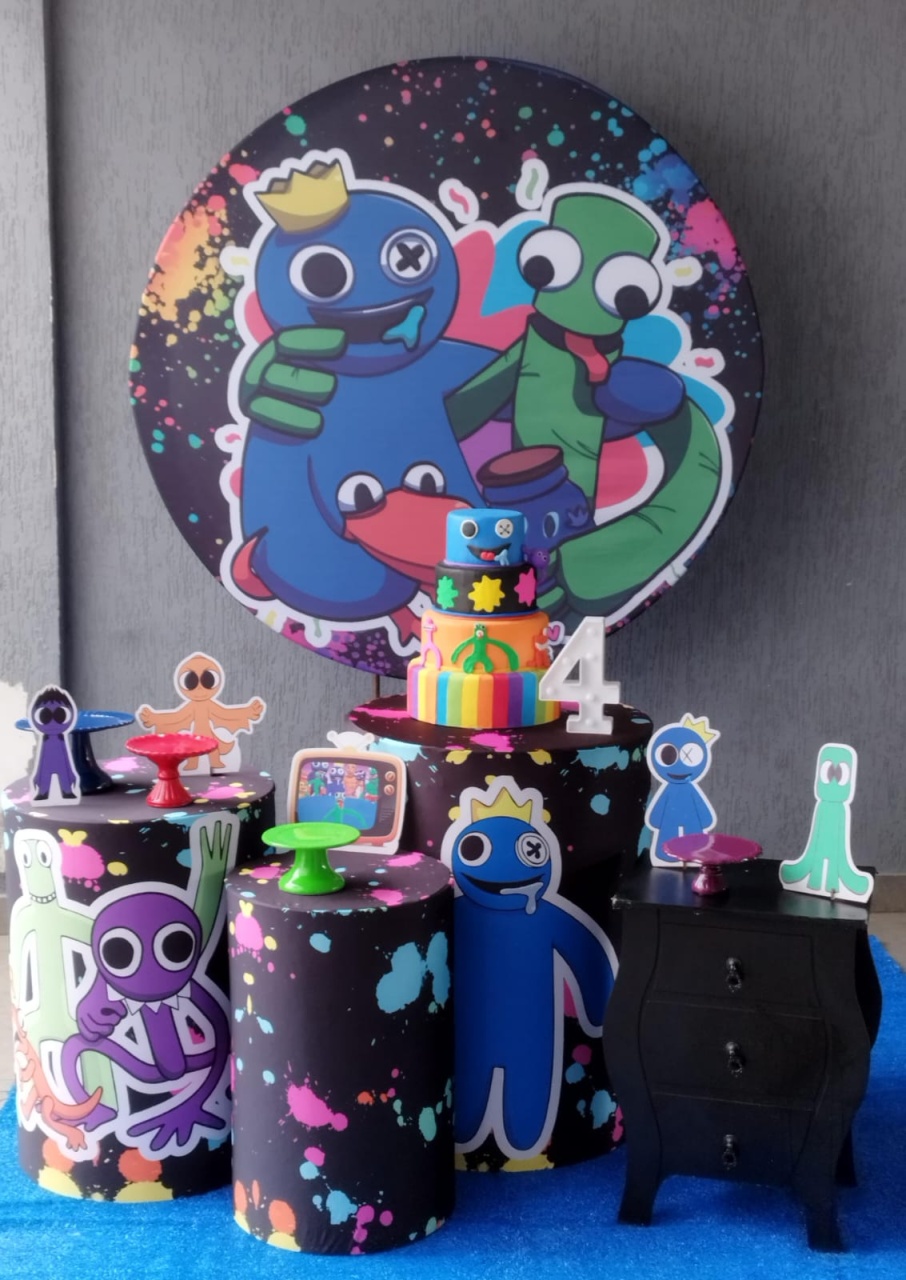 Rainbow Friends - Encantada Festas e Locações 