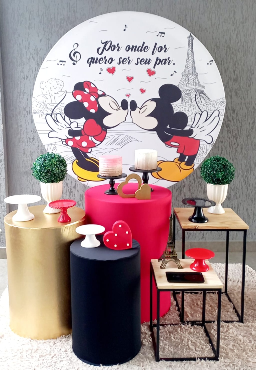 Mickey E Minnie - Encantada Festas e Locações 